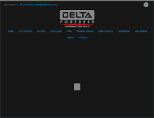 Tablet Screenshot of deltafortress.com